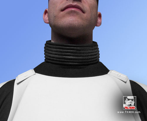 Soft Piping for Star Wars Stormtrooper Costume Armour Stormtrooper Neck Seal 